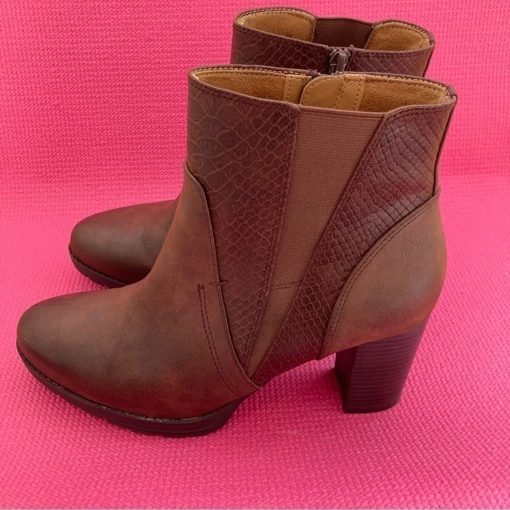 Natural Soul by Naturalizer Womens Ankle Boots size 9.5